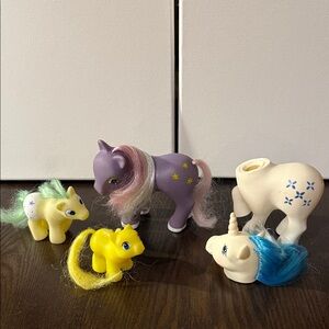 Vintage 1980s 1990s G1 My Little Pony Bait Ponies Fakies Fakie Toys MLP